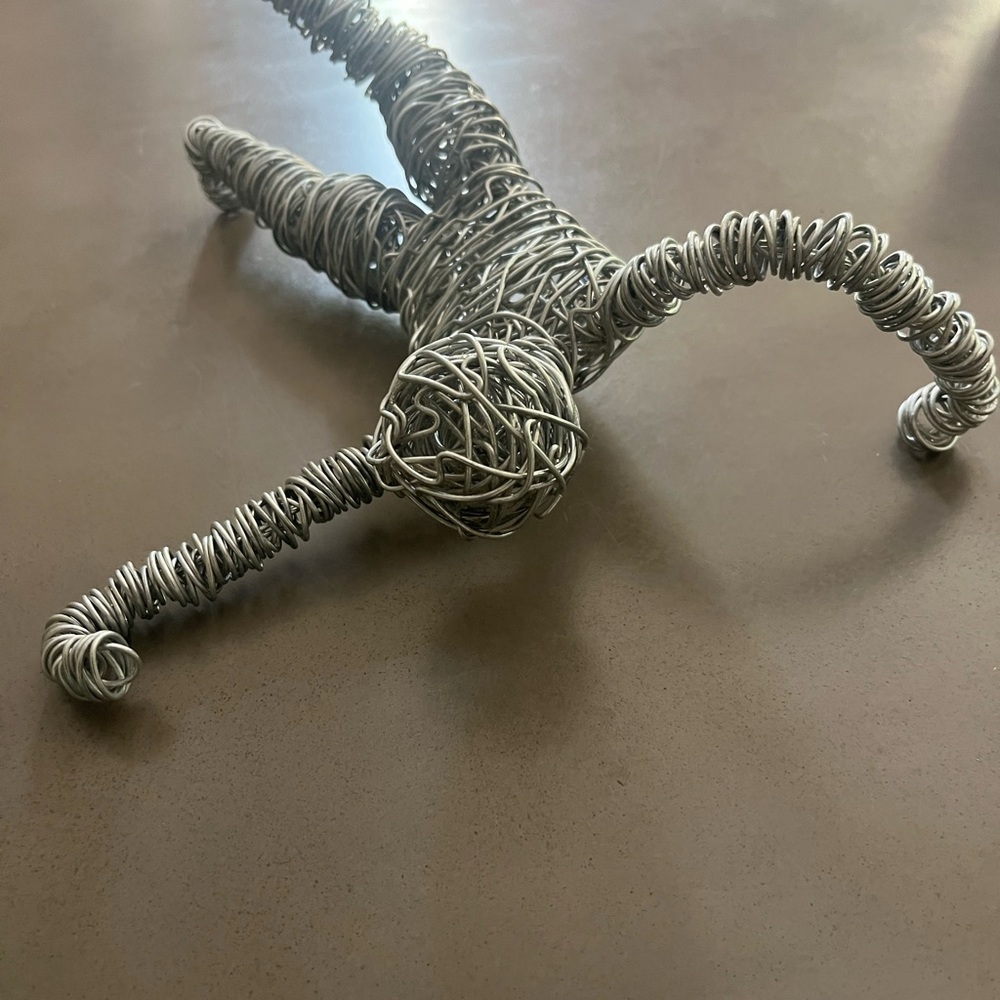 Wire Sculpture Figurine
